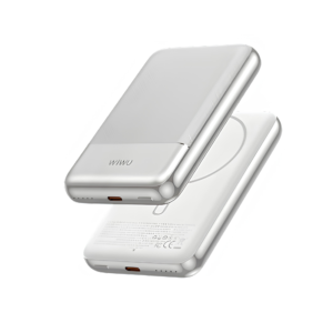 WIWU WI-P089 10000mAh Silver Seraph Alloy Unibody Power Bank